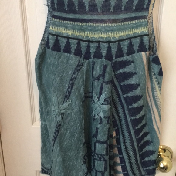 NWT Free People Top Sleeveless Size L - Picture 6 of 8